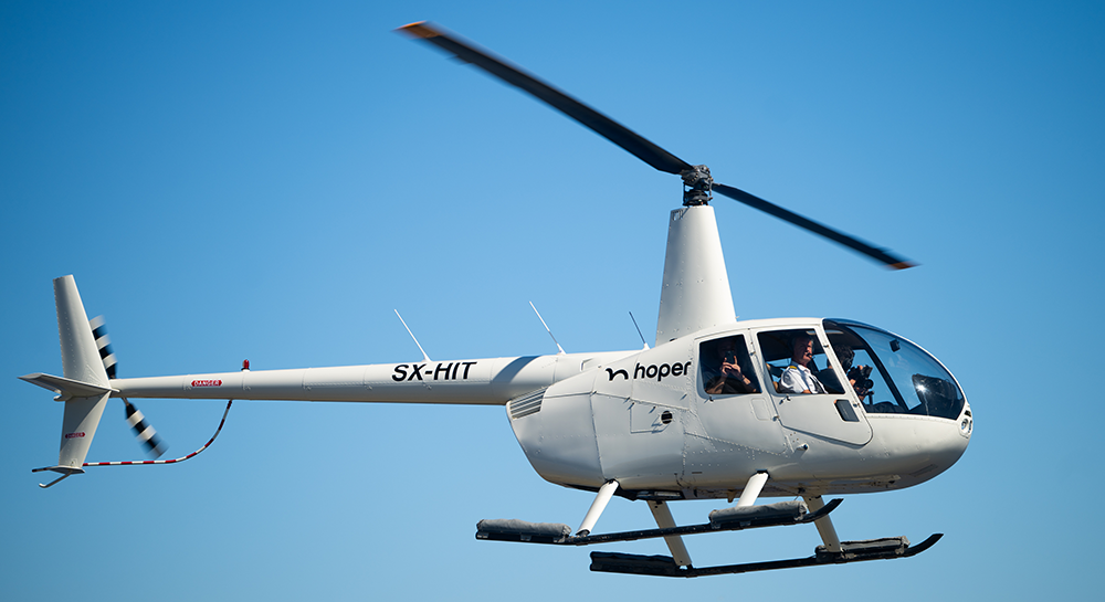 Robinson R44 helicopter